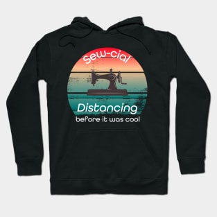 Sew-cial Distancing before it was cool with a Sewing Machine Hoodie